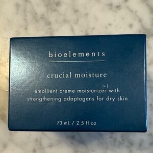 Bioelements Crucial Moisture Emollient Creme Moisturizer - Blue